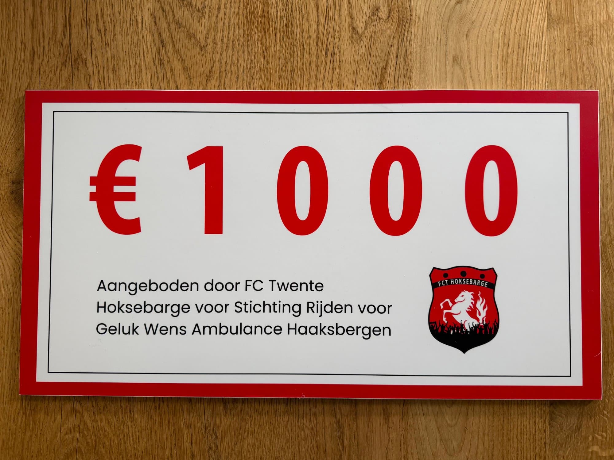 đź’› Prachtige steun van de FC Twente All Stars!
