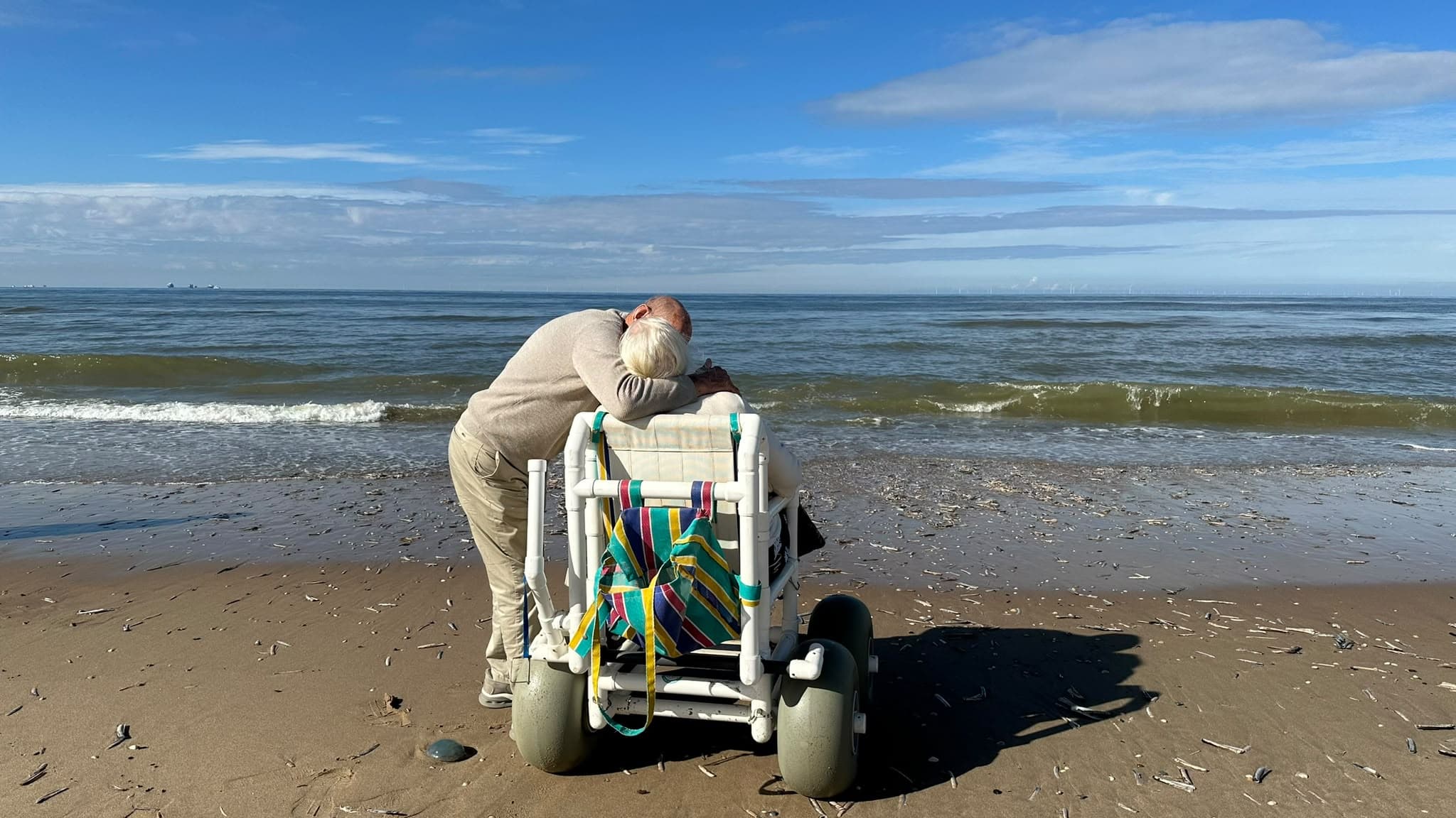 Na 65 jaar samen eindelijk de Nederlandse zee beleven!