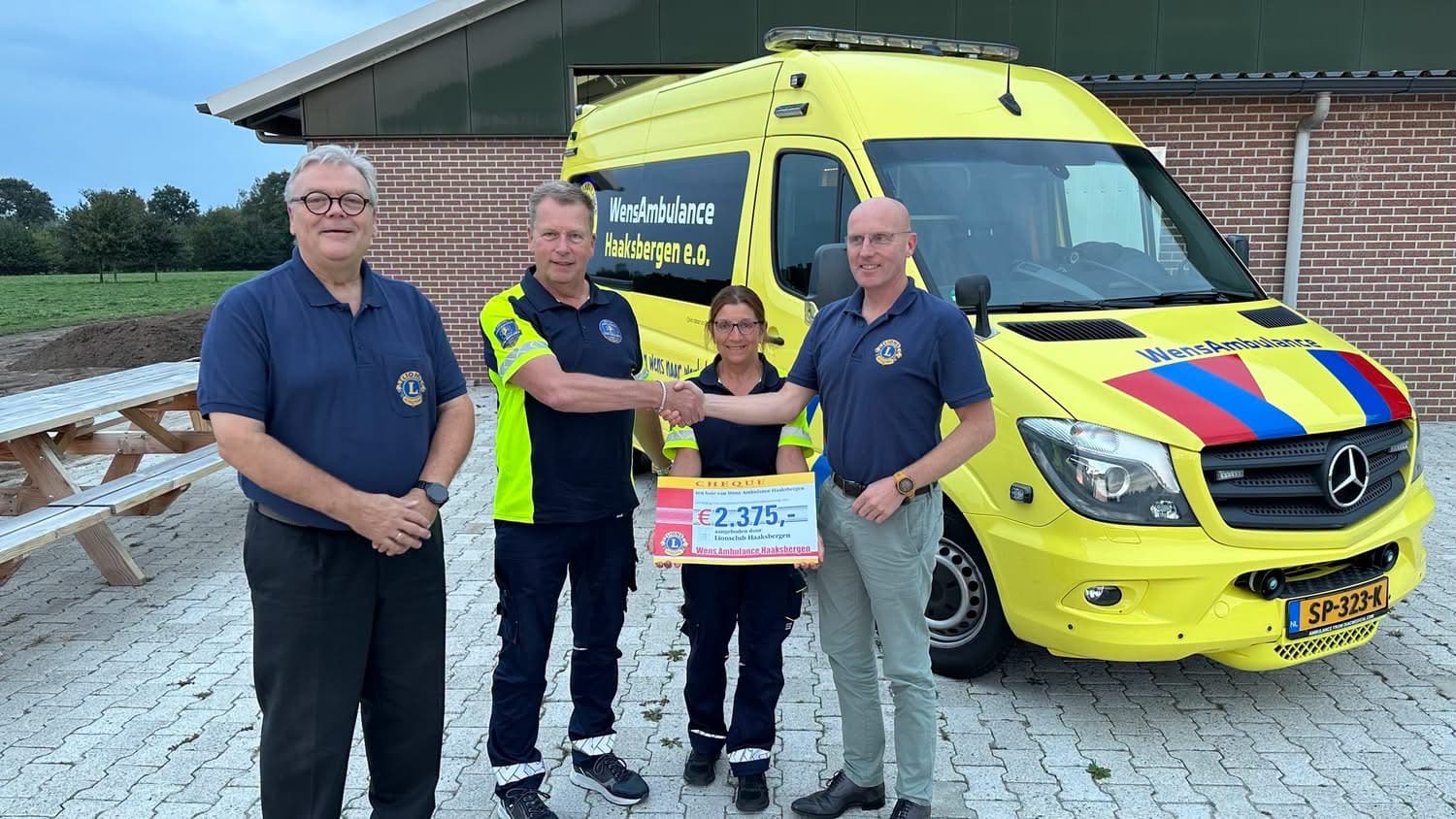 đź’› Prachtige donatie van Lionsclub Haaksbergen!