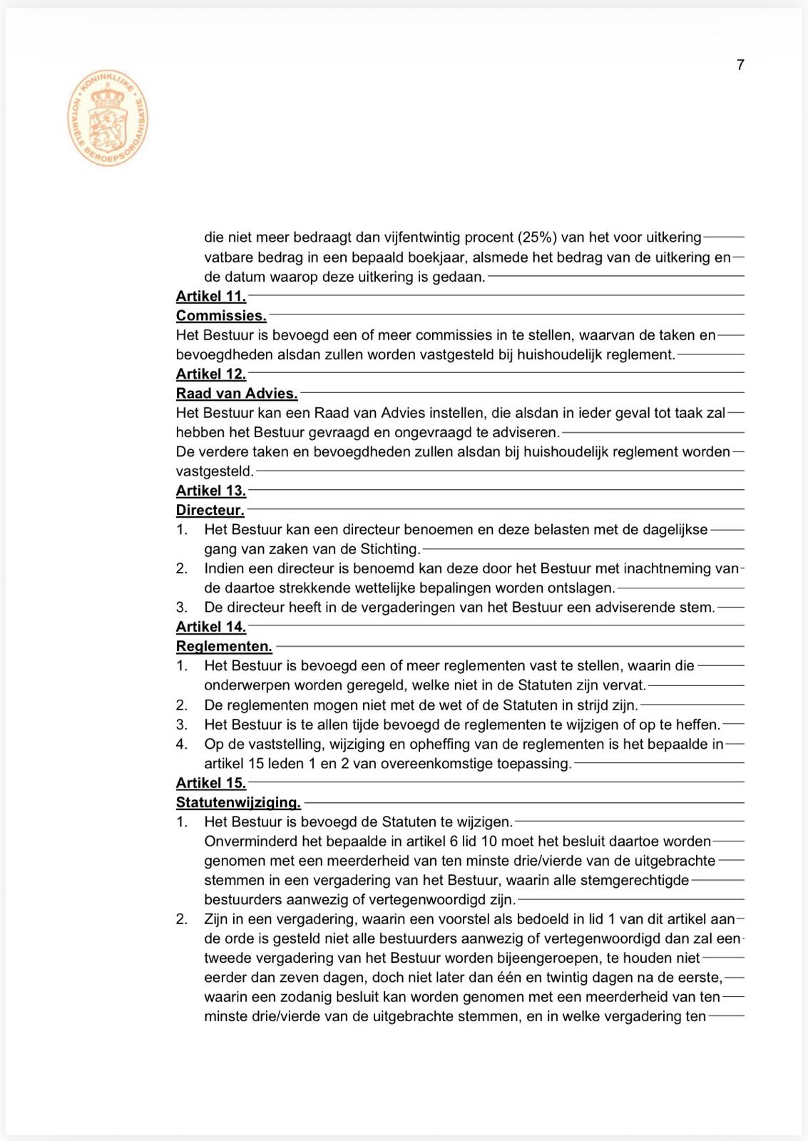 Statuten pagina 7 van 9