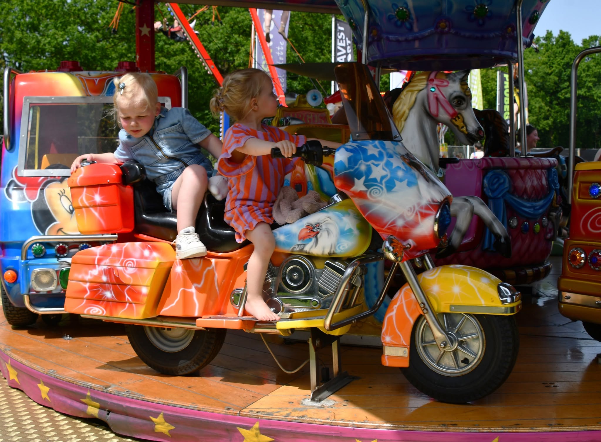 Sfeerbeeld van het Pinksterweekend op Park Groot Scholtenhagen