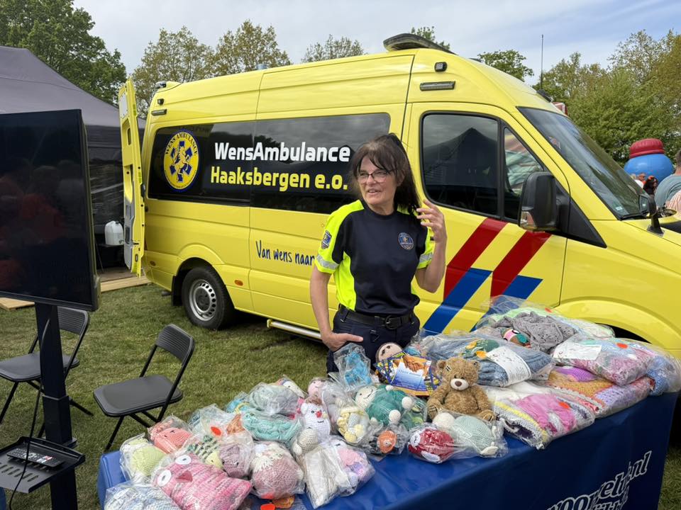 Impressie van een wensrit of evenement