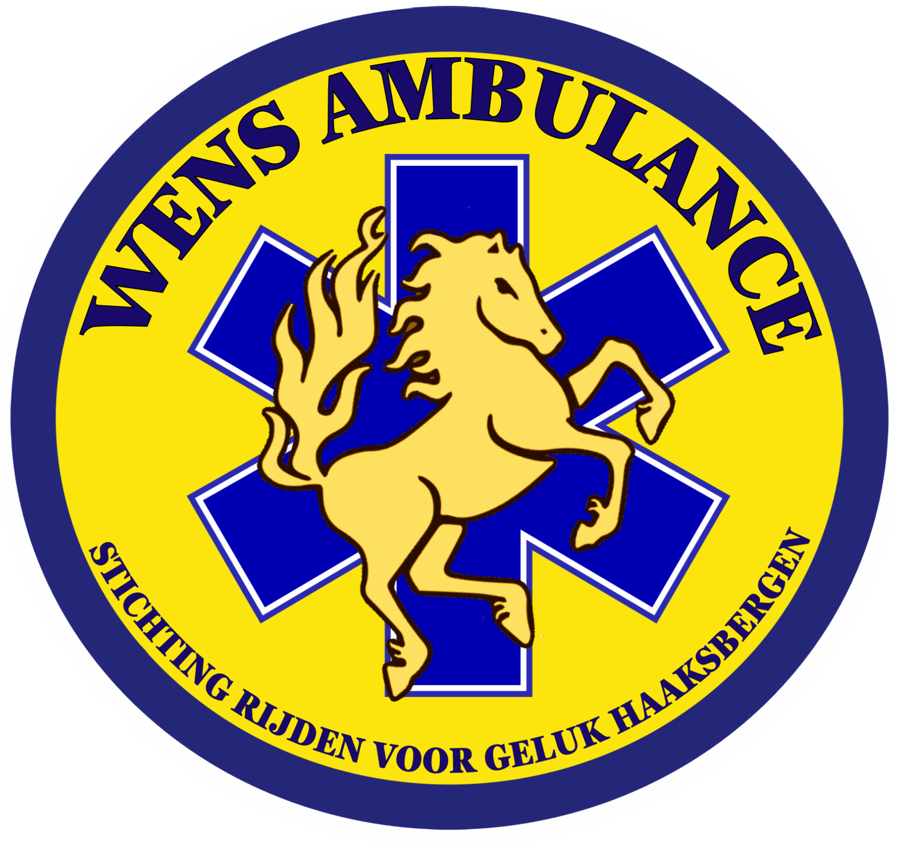 Logo WensAmbulance - Stichting Rijden voor Geluk Haaksbergen