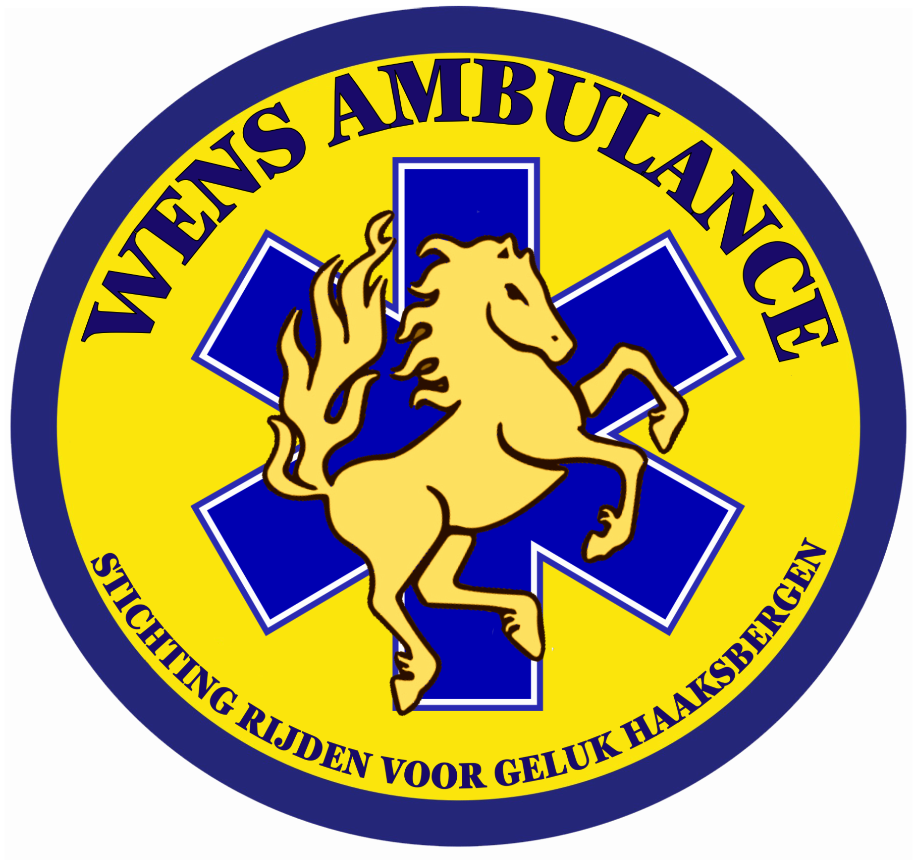 Logo WensAmbulance - Stichting Rijden voor Geluk Haaksbergen
